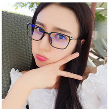 Load image into Gallery viewer, IVSTA TR90 Lady Trendy Prescription Glasses Women anti blue light Glasses rays blocking computer Vintage Retro for sight