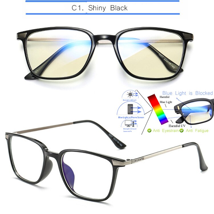 IVSTA TR90 Lady Trendy Prescription Glasses Women anti blue light Glasses rays blocking computer Vintage Retro for sight