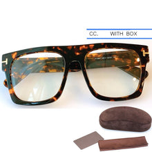 Load image into Gallery viewer, IVSTA Tom TF0847 with Logo  Steampunk Glasses Men  Brand Designer Spectacle Frame with Box Myopia Glasses Big