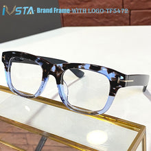 Load image into Gallery viewer, IVSTA  with Logo TF5472 Handmade Acetate Glasses Men Spectacle Frame Prescription Myopia  Brand Design with Box