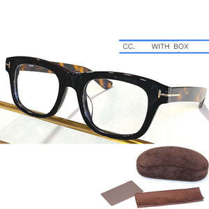 IVSTA  with Logo TF5472 Handmade Acetate Glasses Men Spectacle Frame Prescription Myopia  Brand Design with Box