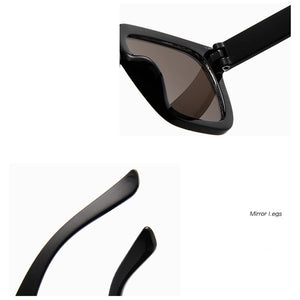 Imitation Rhinestone Square Sunglasses For Women Men Retro  Male Ladies Car Driving UV Protection Glasses Eyewear