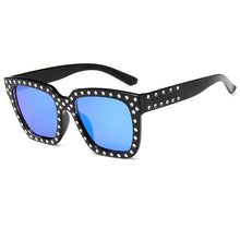 Load image into Gallery viewer, Imitation Rhinestone Square Sunglasses For Women Men Retro  Male Ladies Car Driving UV Protection Glasses Eyewear