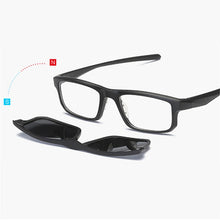 Load image into Gallery viewer, Imixlot 5pcs Polarized Magnetic Clip On Sunglasses with Spectacle Frame Women Male Driving Myopia Optical Glasses