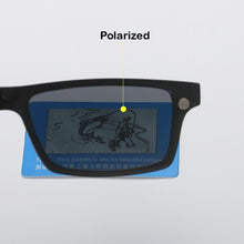 Load image into Gallery viewer, Imixlot Polarized Sunglasses Men Women 5 In 1 Magnetic Clip On Glasses Myopia Optical Prescription Eyewear Frames Eyeglass