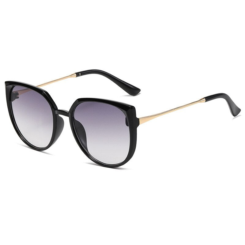 Imwete 2023 Cat Eye Adult Men Women Sunglasses Ladies Car Driving Glasses Outdoor Sun Eyeglasses Gradient Lens UV400