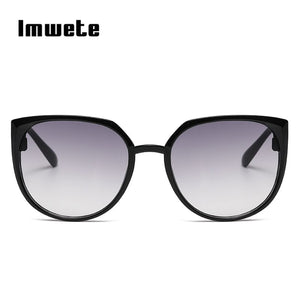 Imwete 2023 Cat Eye Adult Men Women Sunglasses Ladies Car Driving Glasses Outdoor Sun Eyeglasses Gradient Lens UV400
