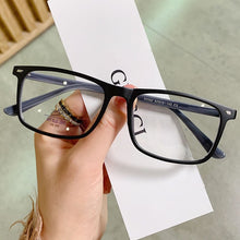 Load image into Gallery viewer, Imwete Anti Blue Light Glasses Women Men Vintage Rectangle Eyewear  Brand Design Small Square Frame Computer Optical Glass