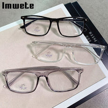 Load image into Gallery viewer, Imwete Anti Blue Light Glasses Women Men Vintage Rectangle Eyewear  Brand Design Small Square Frame Computer Optical Glass
