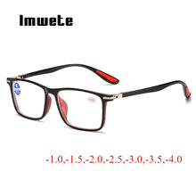 Load image into Gallery viewer, Imwete Finished Myopia Glasses Women Men Short-sight Eyewear Nearsighted Goggles Diopter -1.0 -1.5 -2.0 -2.5 -3.0 -3.5 -4.0