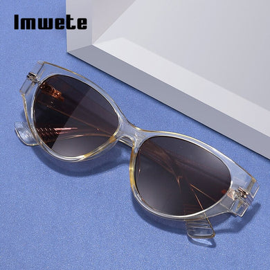 Imwete Women Sunglasses Men's Glasses Outdoor Shade Trend Sun Eyeglasses UV400 Vintage Big Frame Multicolor Eyewear