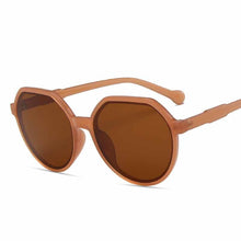 Carica l'immagine nel visualizzatore di Gallery, Imwete Polygon Occhiali da sole Donna Uomo Occhiali da sole Cat Eye retrò Occhiali da sole firmati di marca per donna Nero Verde UV400 