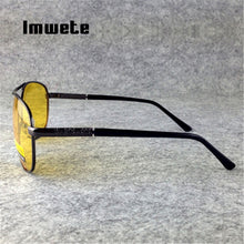 Load image into Gallery viewer, Imwete Night Vision Driving Glasses Polarized Sunglasses Men Women Goggles Driver Yellow Sun Glasses UV400