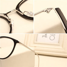 Load image into Gallery viewer, Optical Transparent Glasses Women Myopia Eyeglasses Frames Metal Spectacles Clear Lenses Women&#39;s Glasses