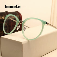 Load image into Gallery viewer, Optical Transparent Glasses Women Myopia Eyeglasses Frames Metal Spectacles Clear Lenses Women&#39;s Glasses
