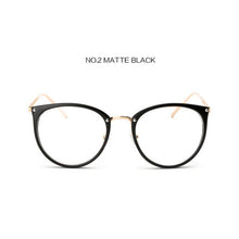 Load image into Gallery viewer, Imwete Oversized Glasses Frames Transparent Women&#39;s Frame Degree Eyeglasses Cat Eye Glasses Frame Clear Lens Glasses
