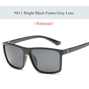 Imwete Polarized Sunglasses Men Movement Designer Driving Sun glasses Women Vintage Anti-UV Driver Black Goggles Eyewear