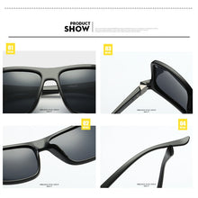 Load image into Gallery viewer, Imwete Polarized Sunglasses Men Movement Designer Driving Sun glasses Women Vintage Anti-UV Driver Black Goggles Eyewear