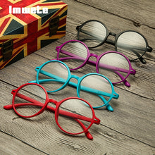 Load image into Gallery viewer, Imwete Reading Glasses Women Men Lightweight Presbyopic Retro Round Reader Glasses +1.0 1.5 2.0 2.5 3.0 Presbyopia Eyewear