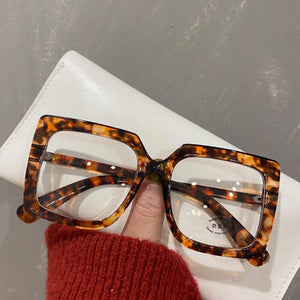 Imwete Square Vintage Glasses Frame Women Men Anti-Blue Light Computer Spectacles 2023 Trend Optical Eyeglasses