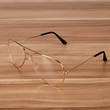 Load image into Gallery viewer, Imwete Transparent Glasses Frame Women Brand Metal Eyeglasses Men Clear Optical Prescription Eyewear Black Silver Gold Spectacle