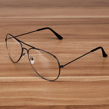 Load image into Gallery viewer, Imwete Transparent Glasses Frame Women Brand Metal Eyeglasses Men Clear Optical Prescription Eyewear Black Silver Gold Spectacle