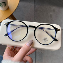 Load image into Gallery viewer, Imwete Vintage Glasses Frame for Women Men Anti-Blue Light Computer Eyewear Polygon Optical Spectacles