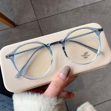 Load image into Gallery viewer, Imwete Vintage Glasses Frame for Women Men Anti-Blue Light Computer Eyewear Polygon Optical Spectacles