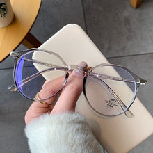 Load image into Gallery viewer, Imwete Vintage Glasses Frame for Women Men Anti-Blue Light Computer Eyewear Polygon Optical Spectacles