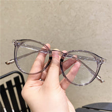 Load image into Gallery viewer, Imwete Vintage Round Glasses Frame Women Men Anti Blue Light Blocking Eyeglasses Transparent Green Eyewear Optical Spectacle