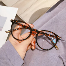 Load image into Gallery viewer, Imwete Vintage Round Glasses Frame Women Men Anti Blue Light Blocking Eyeglasses Transparent Green Eyewear Optical Spectacle