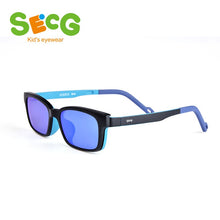Load image into Gallery viewer, In 2022, SecG's  children's blue light proof glasses are equipped with magnet clip and color plate