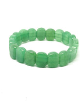 Carica l'immagine nel visualizzatore di Gallery, India Natural Green Jade Gemstone Stretchy Pink Crystal Burmese Jade Women Handmade Bracelet Accessories Gifts Wholesale