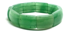 Carica l'immagine nel visualizzatore di Gallery, India Natural Green Jade Gemstone Stretchy Pink Crystal Burmese Jade Women Handmade Bracelet Accessories Gifts Wholesale