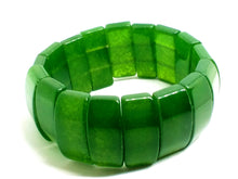 Carica l'immagine nel visualizzatore di Gallery, India Natural Green Jade Gemstone Stretchy Pink Crystal Burmese Jade Women Handmade Bracelet Accessories Gifts Wholesale