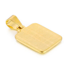 Carica l&#39;immagine nel visualizzatore di Gallery, Initial letter Pendant a b c Charm Gold Necklace for Women Men Cuban Link Chain Dropshipping GPM05C