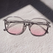 Load image into Gallery viewer, Ins Blush Glasses TR90 HD Anti-blue Light Flat Mirror Plain Full-frame Glasses Men and Women Trend Glasses gafas de sol