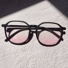 Load image into Gallery viewer, Ins Blush Glasses TR90 HD Anti-blue Light Flat Mirror Plain Full-frame Glasses Men and Women Trend Glasses gafas de sol