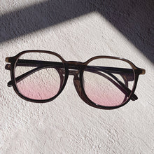 Load image into Gallery viewer, Ins Blush Glasses TR90 HD Anti-blue Light Flat Mirror Plain Full-frame Glasses Men and Women Trend Glasses gafas de sol