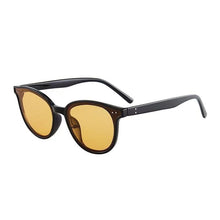 Load image into Gallery viewer, Ins Black Yellow Square style Vintage Sunglasses Woman Retro Rivet Small Frame Male Sun Glasses Brand Designer Oculos