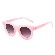 Load image into Gallery viewer, Ins Popular Round Colorful Women Sunglasses Retro Trending Jelly Color Eyewear Shades UV400 Men Sun Glasses