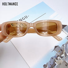 Load image into Gallery viewer, Ins Popular Small Cat Eye Sunglasses Children Vintage Oval Eyewear Boys Champagne Tea Sun Glasses Shades UV400