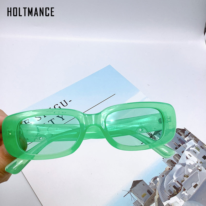 Ins Popular Small Cat Eye Sunglasses Children Vintage Oval Eyewear Boys Champagne Tea Sun Glasses Shades UV400