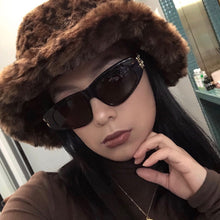 Load image into Gallery viewer, Ins Popular Women Small Cat Eye Sunglasses Women&#39;s Men&#39;s 2023 Vintage Eyewear Black BB Sun Glasses Woman Shades UV400