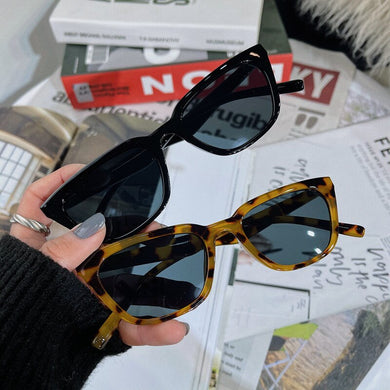 Ins Popular Small Cat Eye Sunglasses Women Men 2023 Vintage Brand Female  Women's Sun Glasses Shades UV400 Eyewear