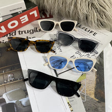 Load image into Gallery viewer, Ins Popular Small Cat Eye Sunglasses Women Men 2023 Vintage Brand Female  Women's Sun Glasses Shades UV400 Eyewear