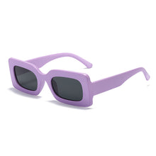Load image into Gallery viewer, Ins Popular Square Sunglasses Women Trend Vintage Rectangle Purple Sun Glasses Female Small Frame Ladies Eyewear