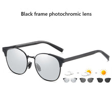 Load image into Gallery viewer, Intelligent Photochromic Round Polarized Sunglasses Men Women Day Night Vision Glasses Driving Discoloration gafas de sol hombre