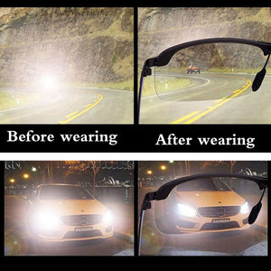 Intelligent Photochromic Sunglasses  Male Polarized Day and Night Driving Antiglare Night Vision Glasses driving