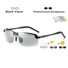 Load image into Gallery viewer, Intelligent Polarized Photochromic Sunglasses Day Night Vision Goggles Driver Eyeglasses Men Women Yellow Lens Driving Glasses